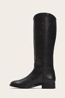75447-black - Waxy Burnished Leather Black