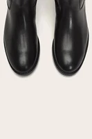 75447-black - Waxy Burnished Leather Black