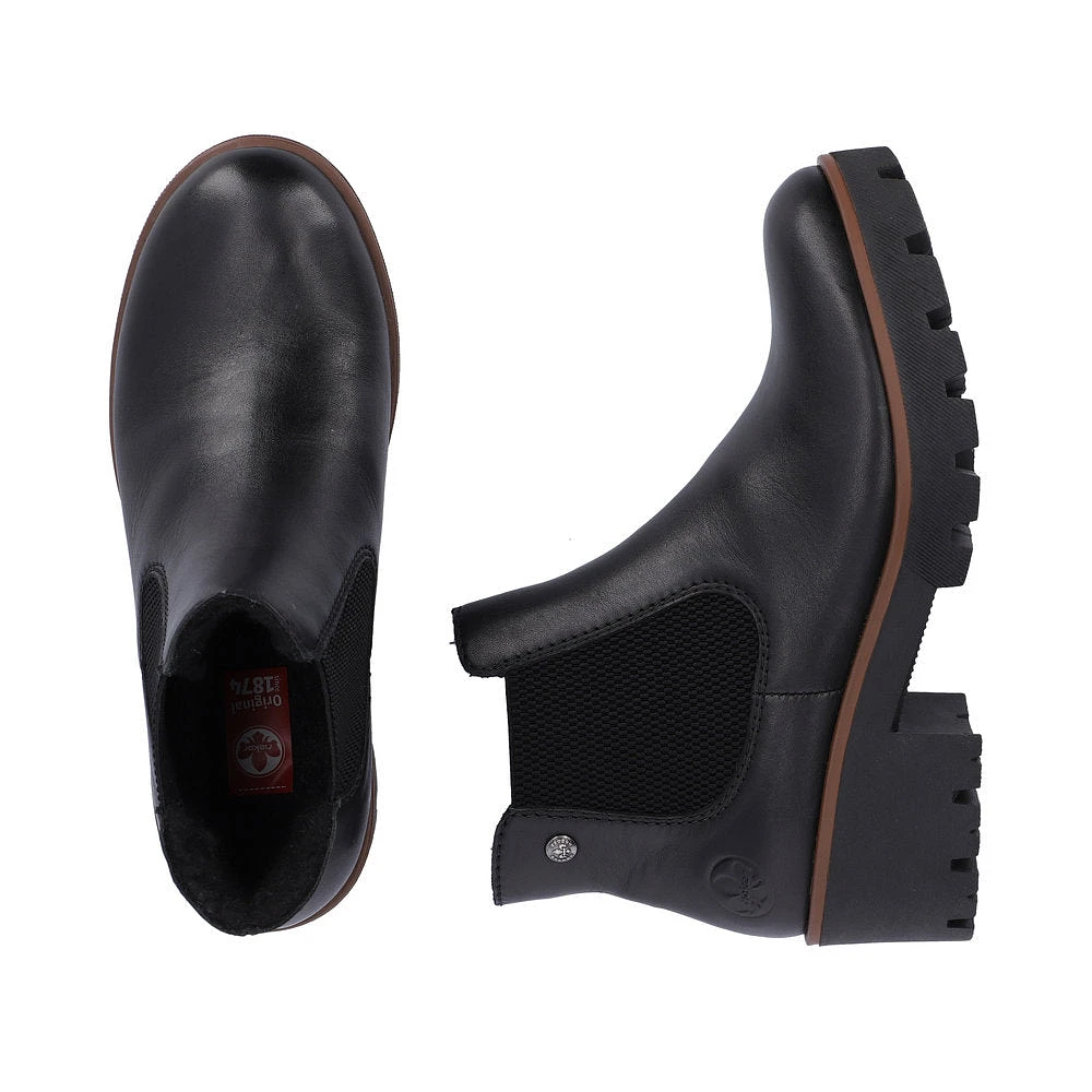 Black Double Gore Boot