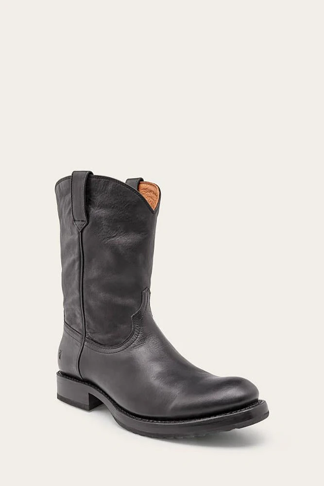 81313-black - Washed Veg Leather Black