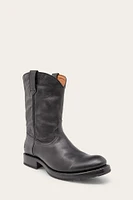 81313-black - Washed Veg Leather Black