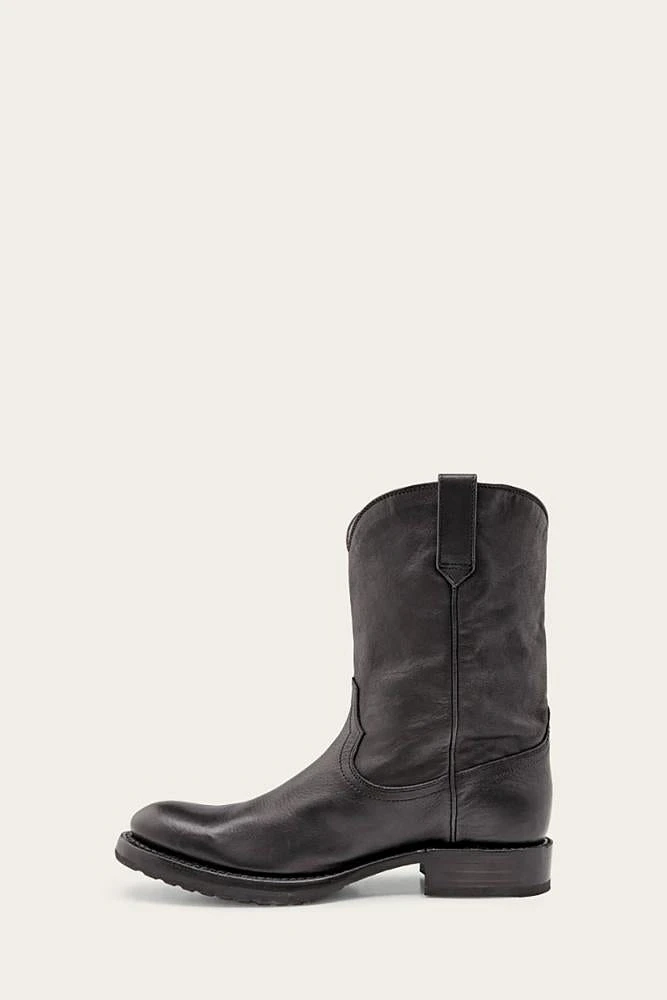81313-black - Washed Veg Leather Black
