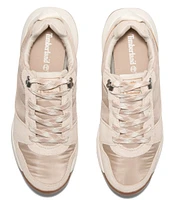 Retro Swift Low Lace Up Sneaker Light Beige