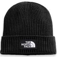 TNF Logo Box Cuffed Beanie TNF Black