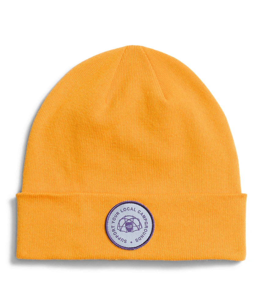 Dock Worker Recycled Beanie Summit Gold Dusty Periwinkle