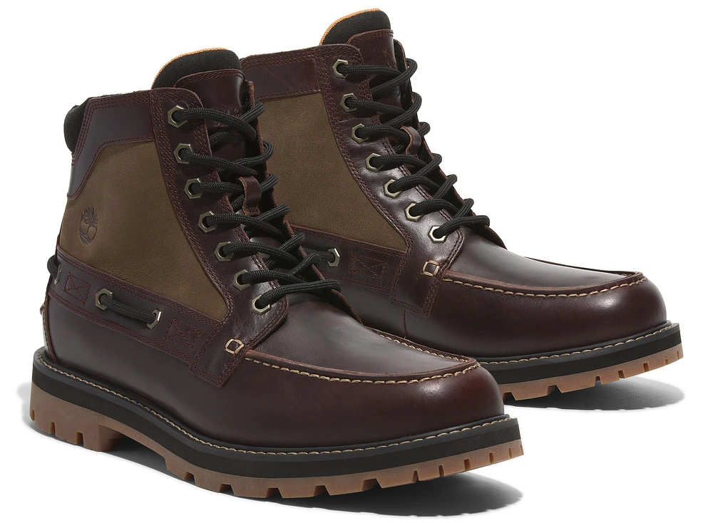 Britton Road Mid Lace Up Burgundy