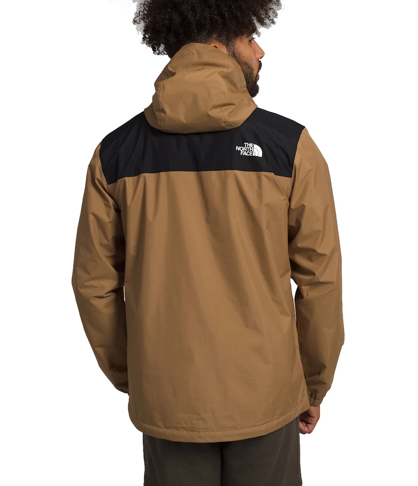 Men's Antora Jacket Utility Brown TNF Black