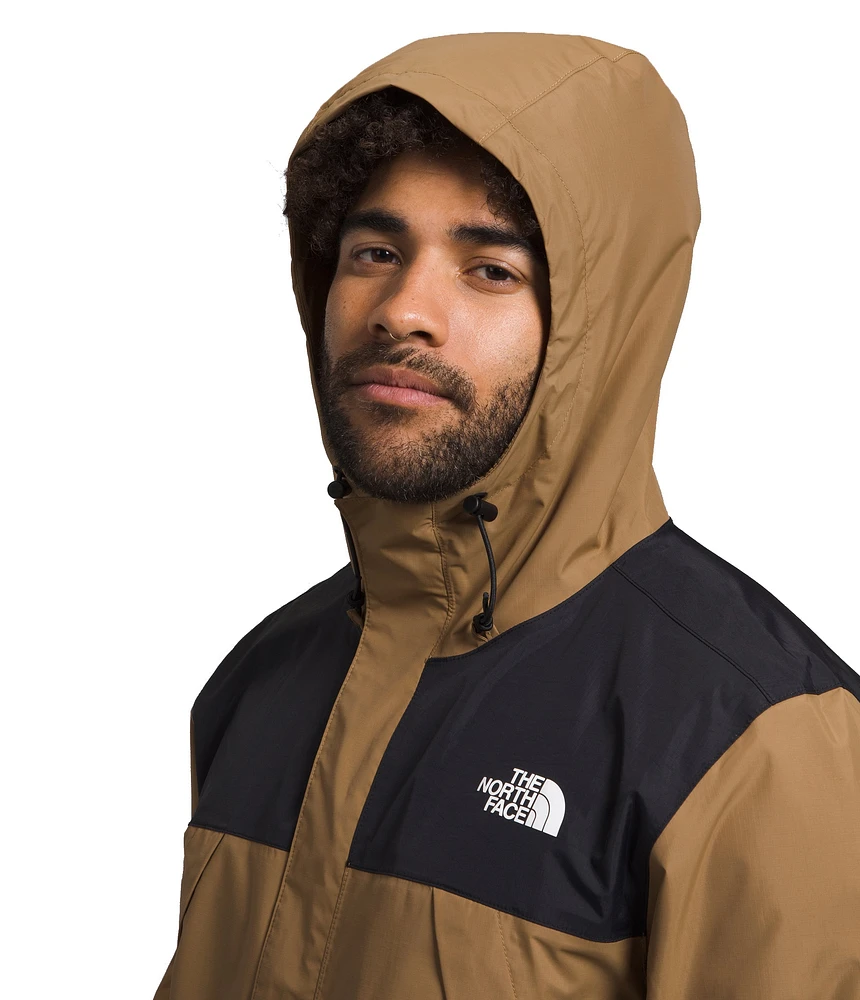 Men's Antora Jacket Utility Brown TNF Black