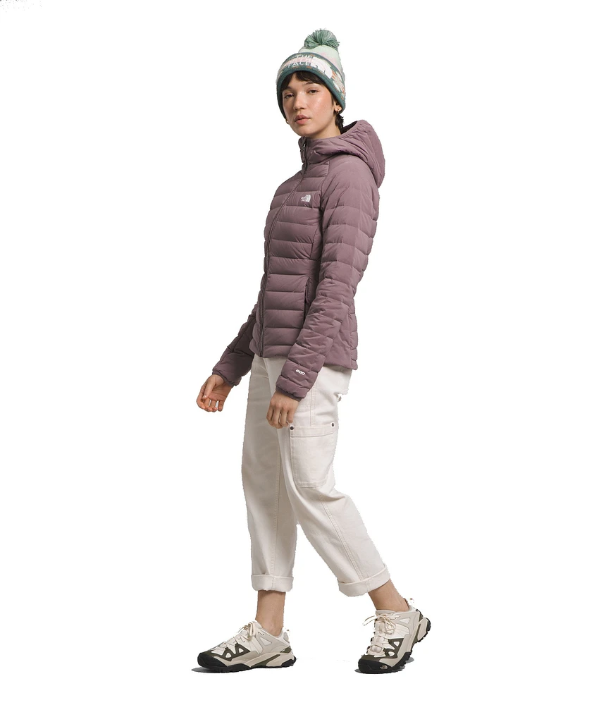 Women's Belleview Stretch Down Hoodie Fawn Grey