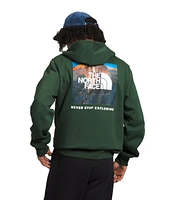 Men's Box Nse Pullover Hoodie Pine Needle
