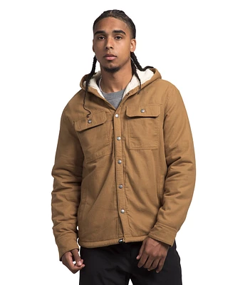 Men's Hooded Campshire Shirt Utility Brown