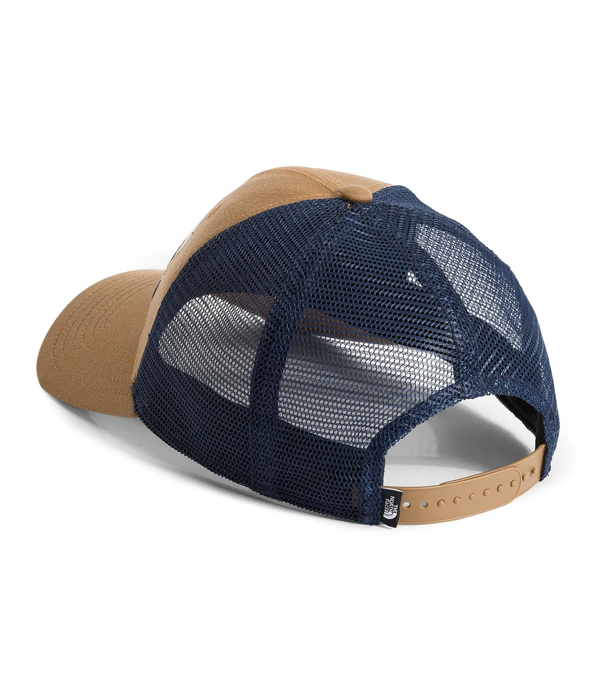 Embroidered Mudder Trucker Utility Brown Bear Graphic