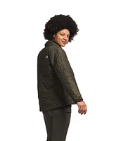 W Shady Glade Insulated Jacket New Taupe Green