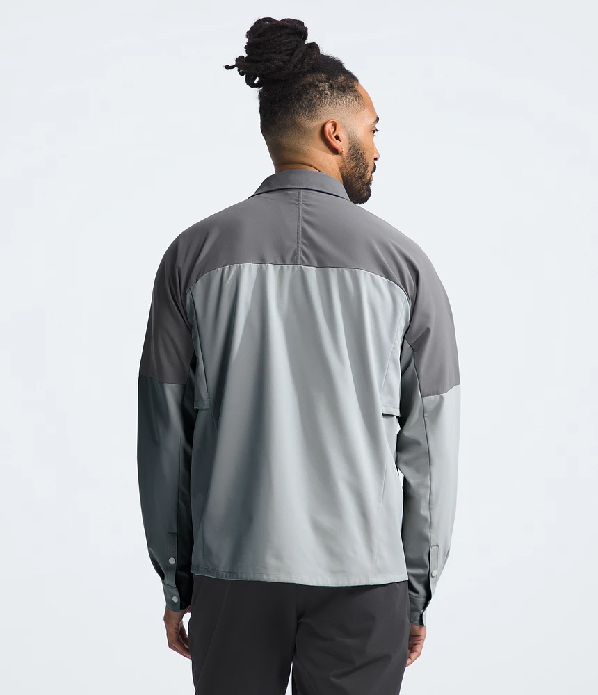Men's First Trail Upf LS Shirt High Rise Grey Smoked Pearl