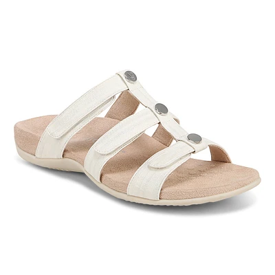 Amber Pearl Slide White