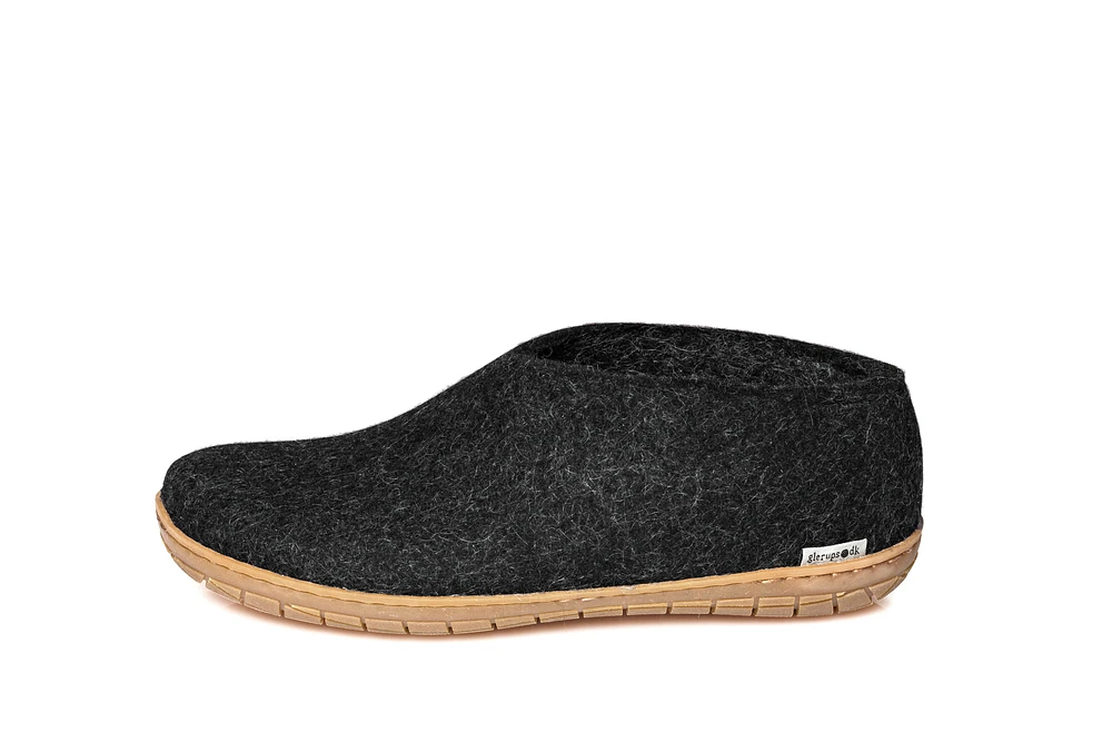 Shoe Rubber Sole Natural Charcoal