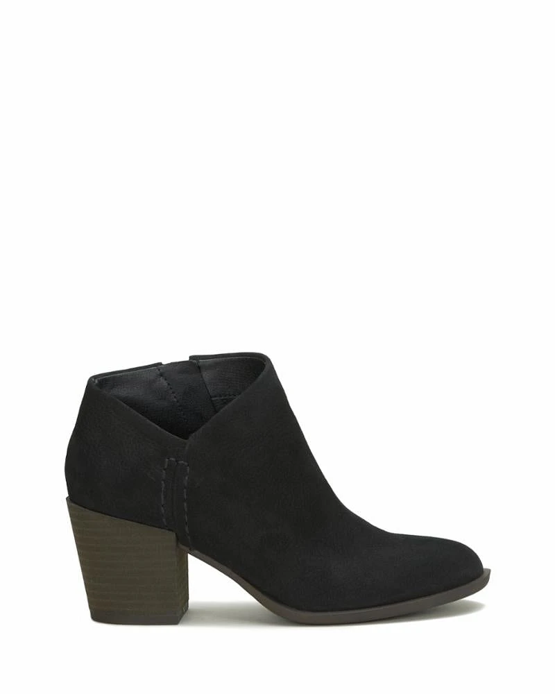Bellita - Embossed Nubuck Black
