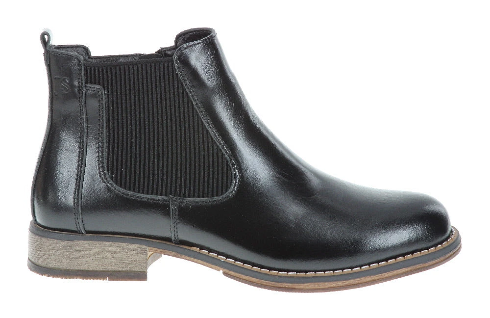 Berlina 01 Black Textured Leather