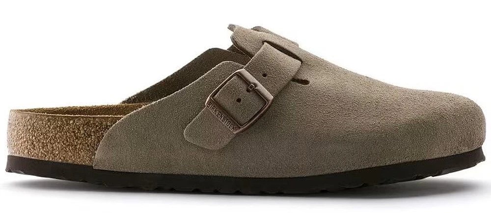 Boston SF Taupe Suede -narrow