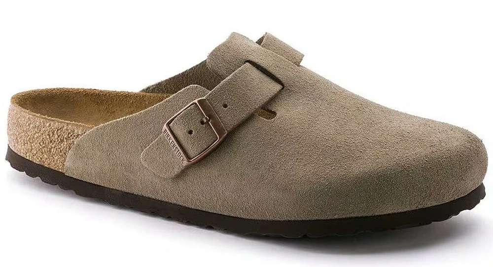 Boston SF Taupe Suede -narrow