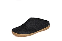 Slip On Rubber Sole Natural Charcoal