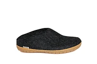 Slip On Rubber Sole Natural Charcoal