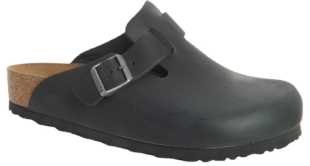 Boston Oiled Leather Black - Regular Fit