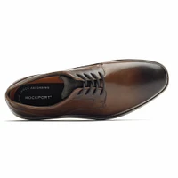 Garett Plain Toe Brown Wide