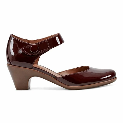 Clarice - Wine Red90025 SFT Nappa Pat Red