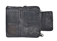 Lusso X-body Wallet Bag Black