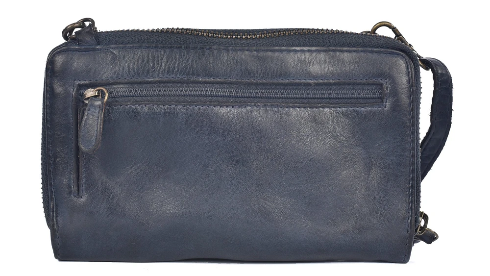 Lusso X-body Wallet Bag Navy