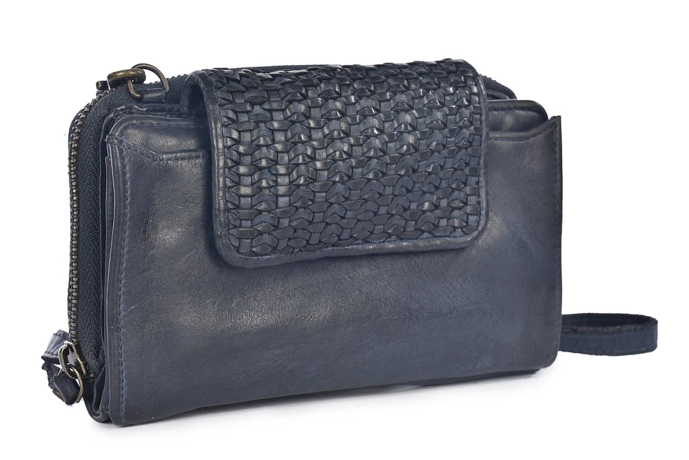 Lusso X-body Wallet Bag Navy