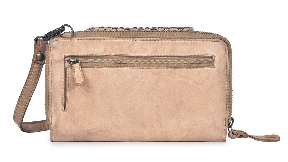 Lusso X-body Wallet Bag Taupe