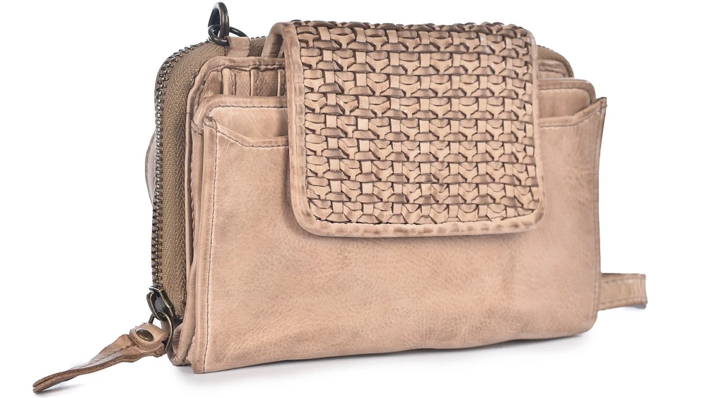 Lusso X-body Wallet Bag Taupe