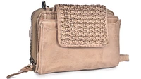Lusso X-body Wallet Bag Taupe