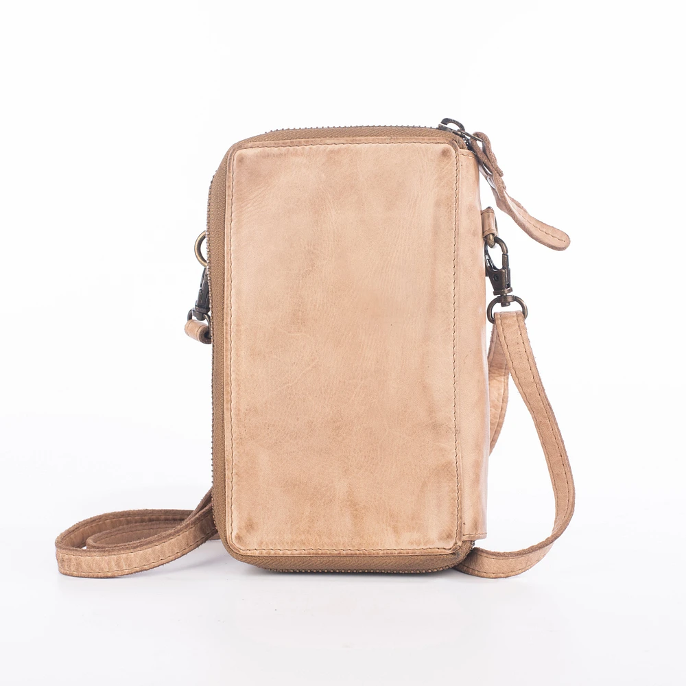 Ella Crossbody/Phone Bag Taupe