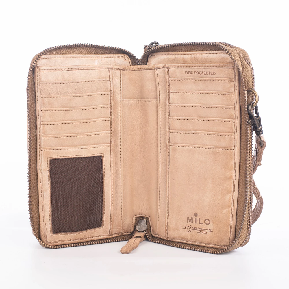 Ella Crossbody/Phone Bag Taupe
