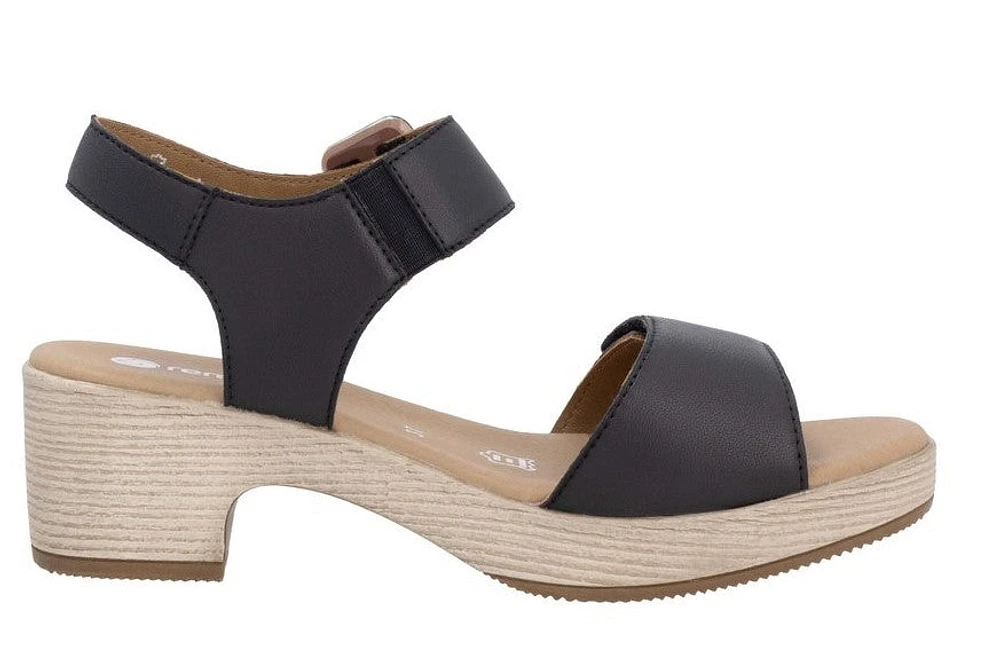 Black Heeled Sandal