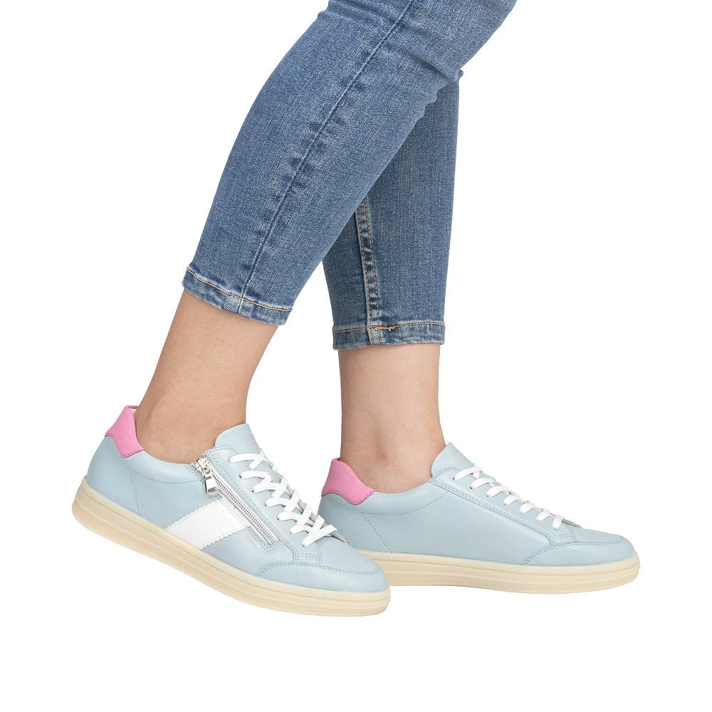 Blue Lace Up