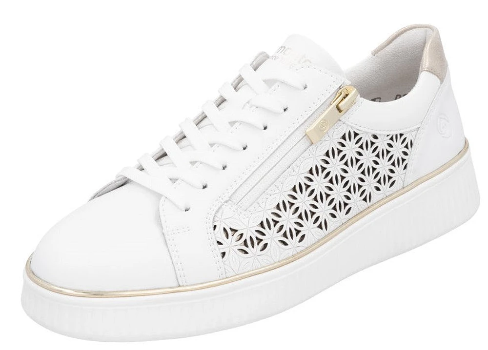 White Lace Up