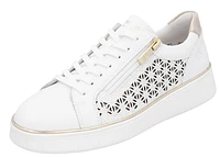 White Lace Up