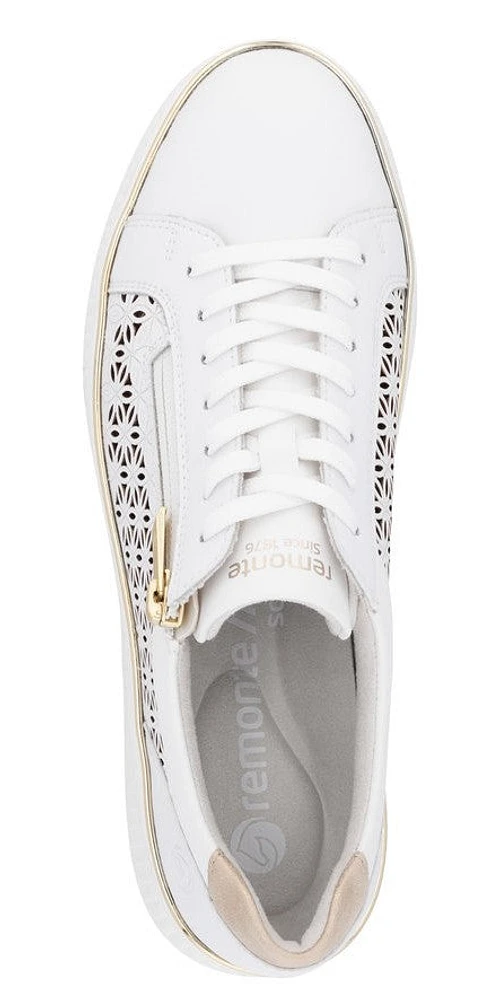 White Lace Up