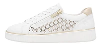 White Lace Up