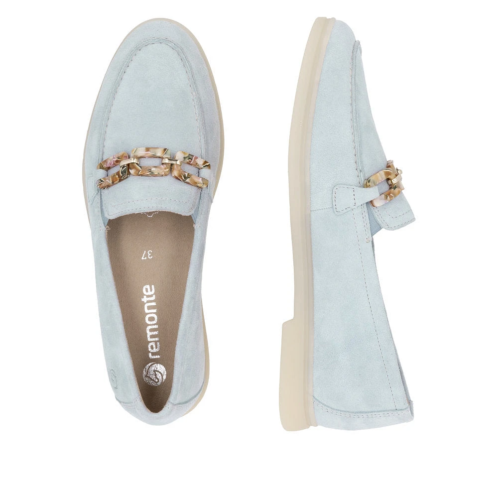 Blue Slip On