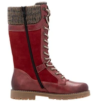 Tall Red Flip Grip Boot