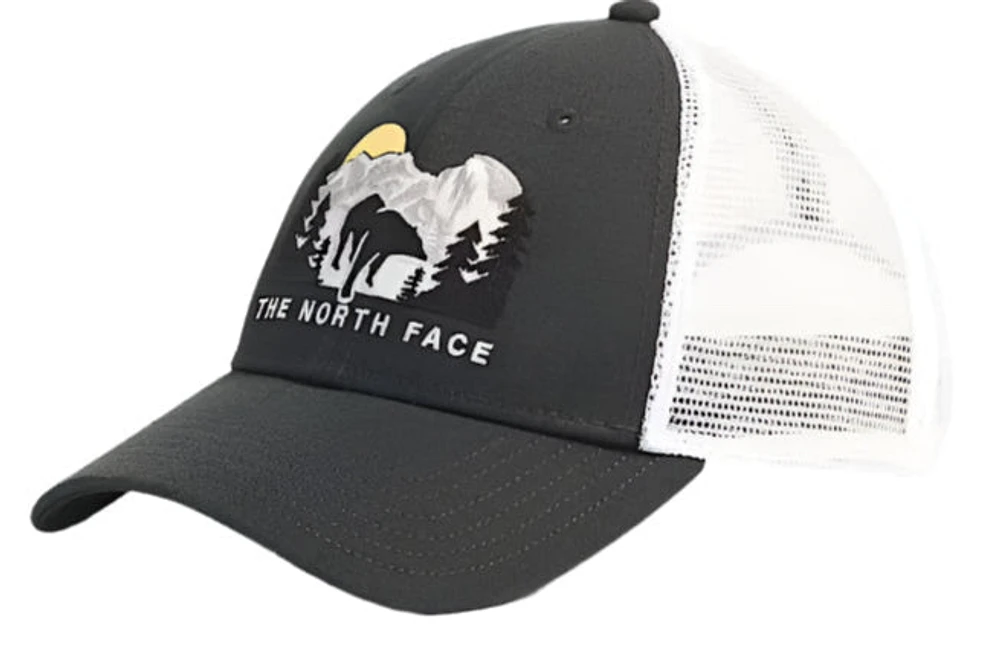 Embroidered Mudder Trucker TNF White/Asphalt Grey/Bear Graphic