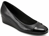 Gracey Leather Black