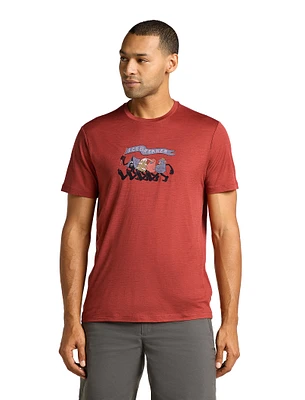 M Merino 150 Tech Lite SS Tee Hike Together Jasper