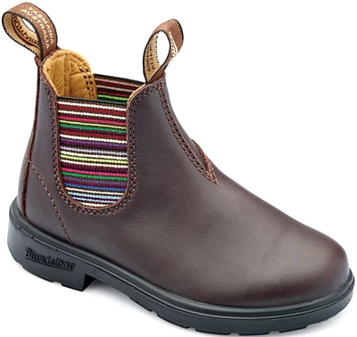 Blundstone 1413 - Kids Brown Striped Elastic