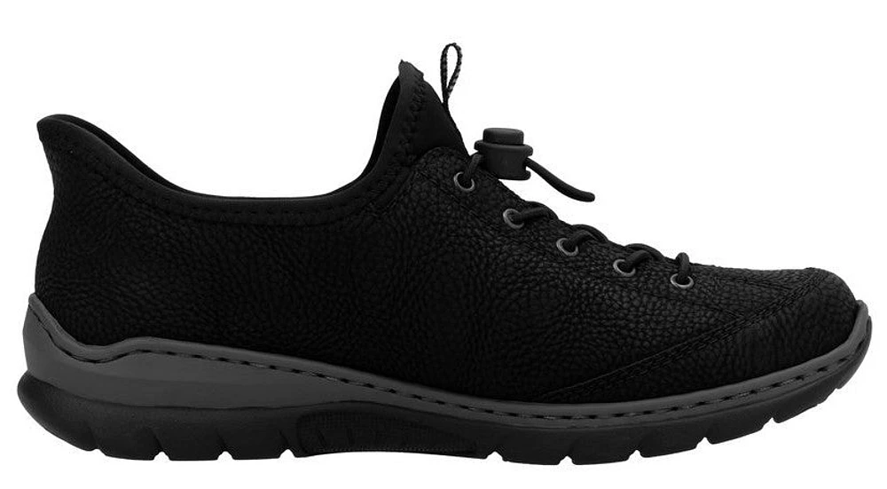 Black Toggle Lace Up